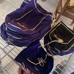 Assorted Crown, Royal bags/pouches.